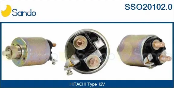 Solenoid Switch, starter (SSO20102.0)