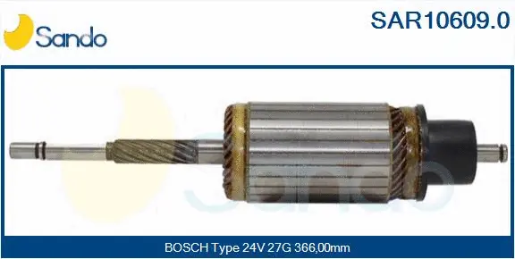 Armature, starter (SAR10609.0)