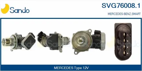 EGR Valve (SVG76008.1)