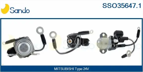Solenoid Switch, starter (SSO35647.1)