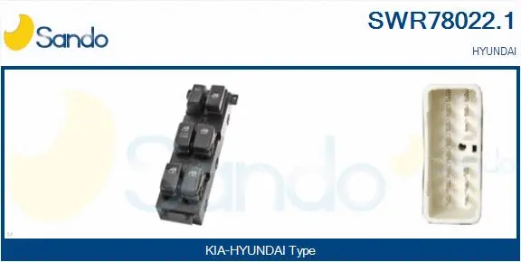 Switch, window regulator (SWR78022.1)