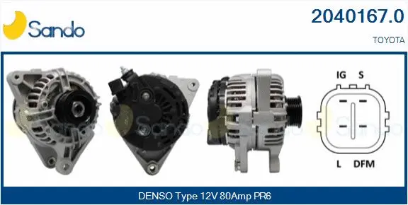 Alternator (2040167.0)