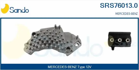 Resistor, interior blower (SRS76013.0)