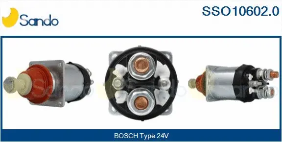 Solenoid Switch, starter (SSO10602.0)