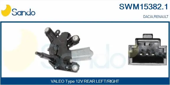 Wiper Motor (SWM15382.1)