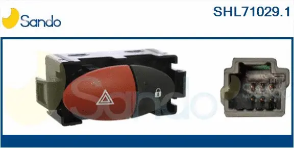 Hazard Warning Light Switch (SHL71029.1)