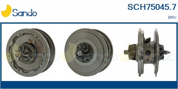 Core assembly, turbocharger (SCH75045.7)