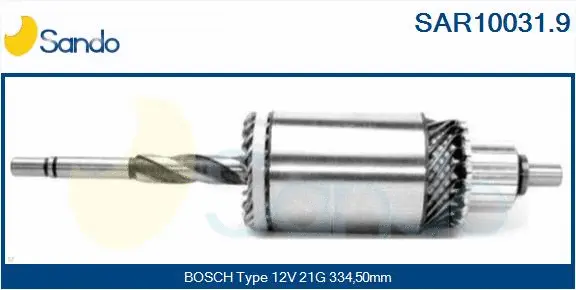 Armature, starter (SAR10031.9)