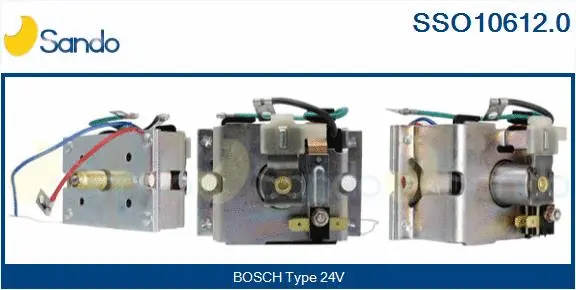 Solenoid Switch, starter (SSO10612.0)