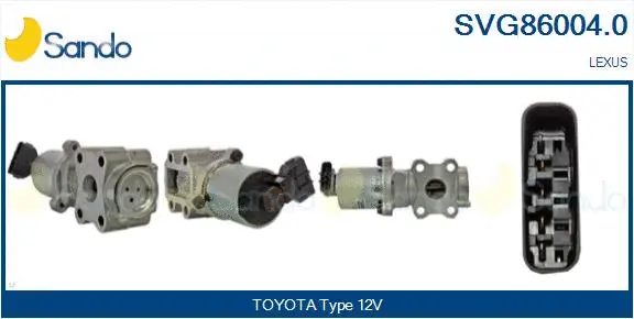 EGR Valve (SVG86004.0)