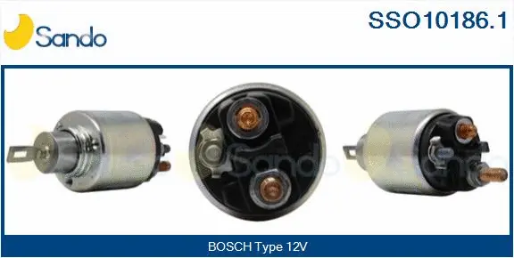 Solenoid Switch, starter (SSO10186.1)