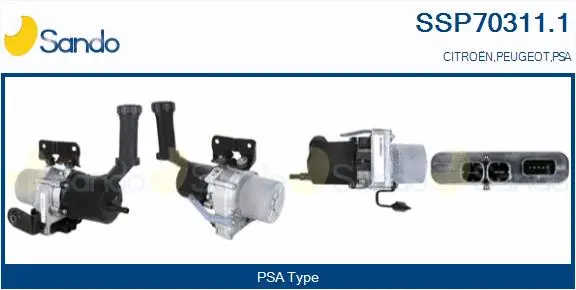 Hydraulic Pump, steering (SSP70311.1)