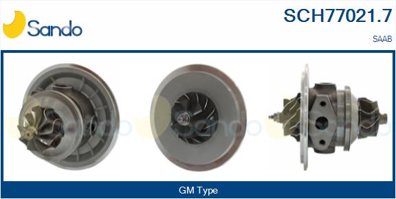 Core assembly, turbocharger (SCH77021.7)