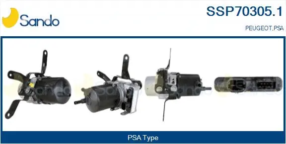 Hydraulic Pump, steering (SSP70305.1)