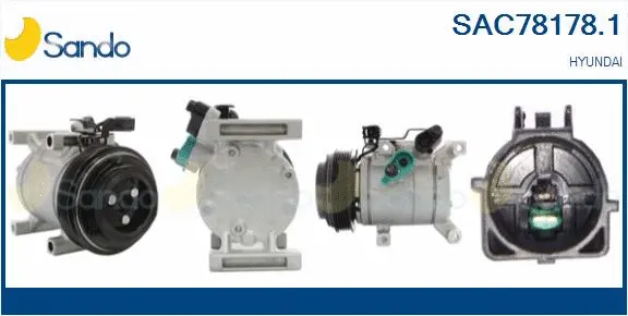 Compressor, air conditioning (SAC78178.1)