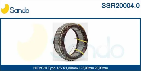 Stator, alternator (SSR20004.0)
