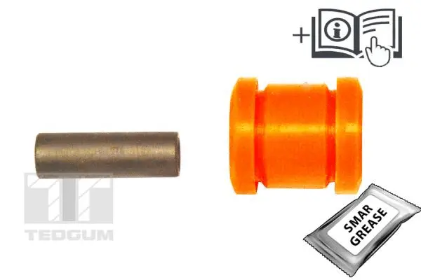 Mounting, control/trailing arm