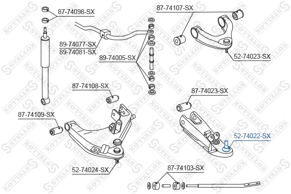 Ball Joint (52-74022-SX)