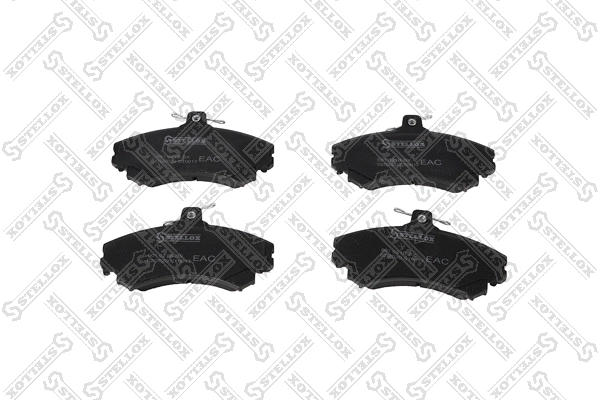 Brake Pad Set, disc brake (601 021B-SX)