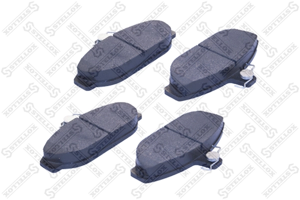 Brake Pad Set, disc brake (167 000-SX)