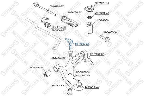 Link/Coupling Rod, stabiliser bar