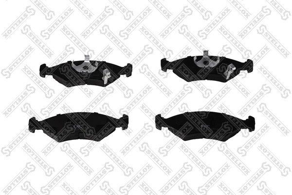 Brake Pad Set, disc brake (513 002B-SX)