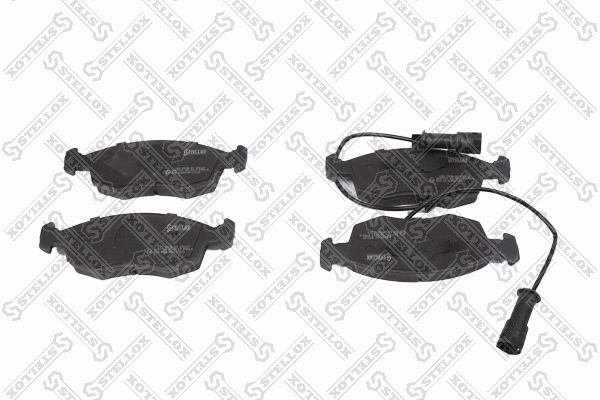 Brake Pad Set, disc brake (183 002B-SX)