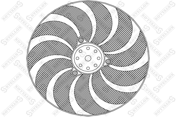 Fan, engine cooling (29-99264-SX)