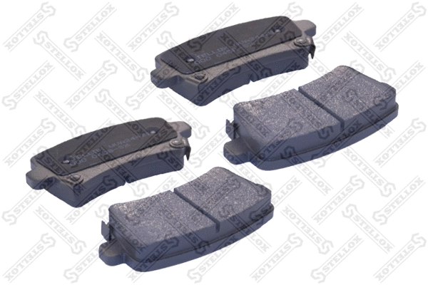 Brake Pad Set, disc brake (000 045-SX)