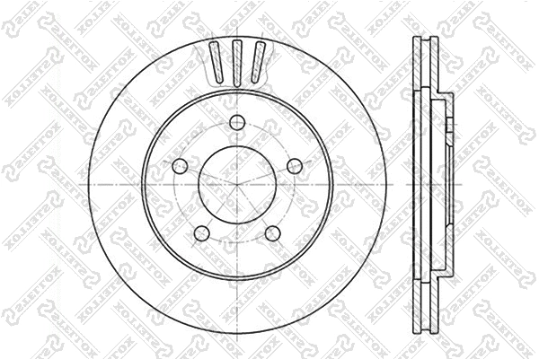 Brake Disc (6020-9301V-SX)