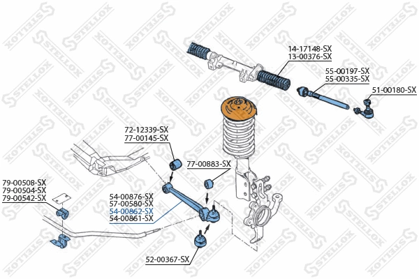 Control/Trailing Arm, wheel suspension