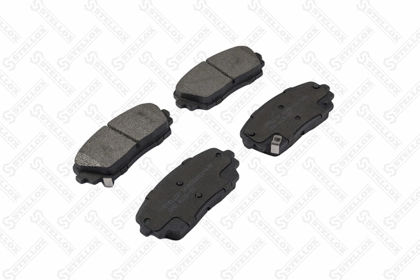 Brake Pad Set, disc brake (000 402B-SX)