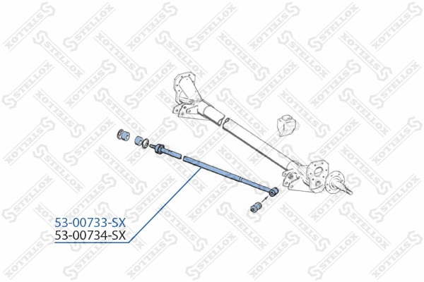 Control/Trailing Arm, wheel suspension