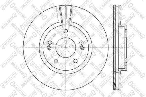 Brake Disc (6020-3415V-SX)