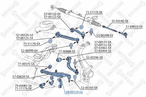 Link/Coupling Rod, stabiliser bar