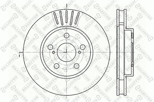 Brake Disc (6020-4544V-SX)