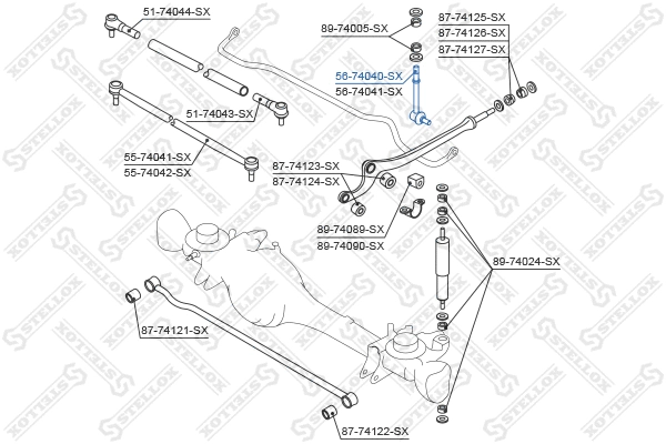 Link/Coupling Rod, stabiliser bar