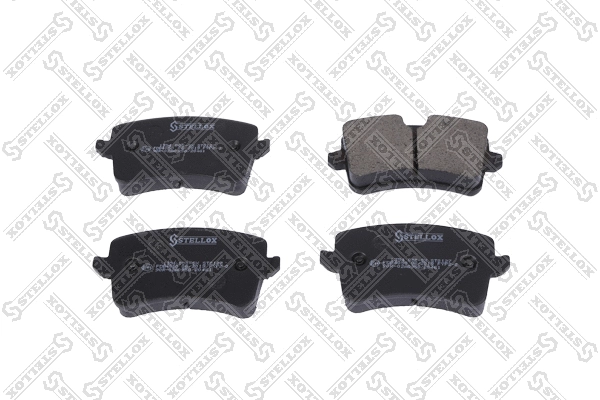 Brake Pad Set, disc brake (1354 000-SX)