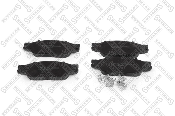 Brake Pad Set, disc brake (742 000B-SX)