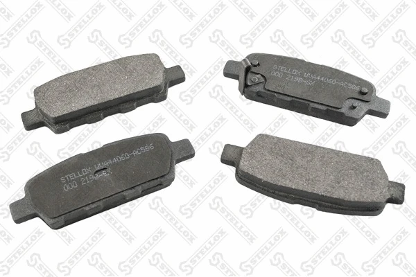 Brake Pad Set, disc brake (000 219B-SX)