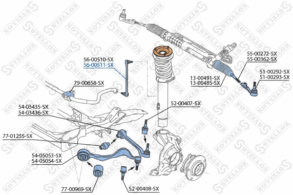 Link/Coupling Rod, stabiliser bar