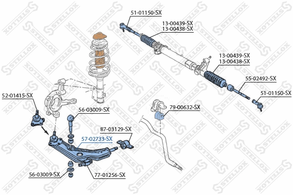 Control/Trailing Arm, wheel suspension