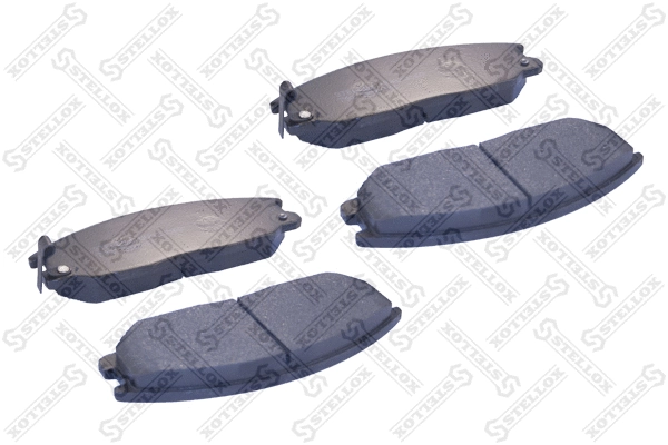 Brake Pad Set, disc brake (782 002-SX)