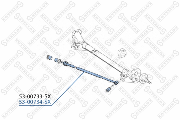 Control/Trailing Arm, wheel suspension
