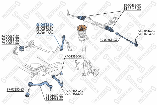 Link/Coupling Rod, stabiliser bar