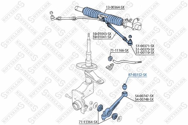 Mounting, control/trailing arm