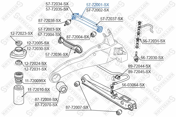 Control/Trailing Arm, wheel suspension