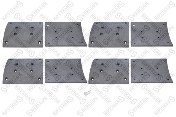 Brake Lining Kit, drum brake (85-01014-SX)