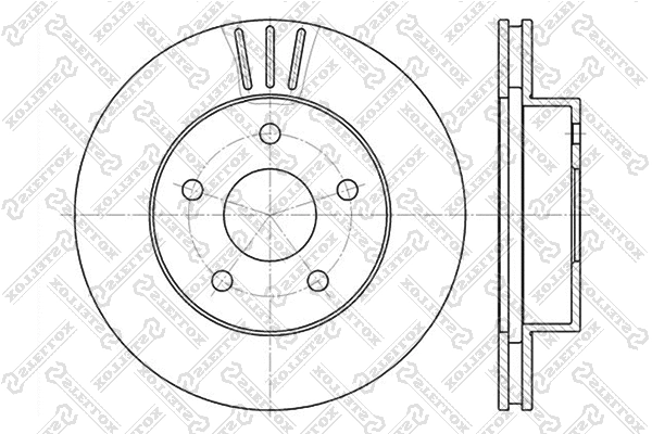 Brake Disc (6020-9303V-SX)