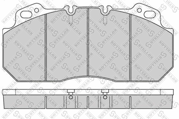 Brake Pad Set, disc brake (85-21417-SX)